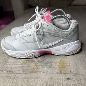 Nike Womens Court Lite 2 AR8838-002 Gray Shoes Sneakers Size 8.5